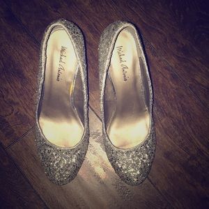 Michael Antonio Women's Pumps, Silver, size 6